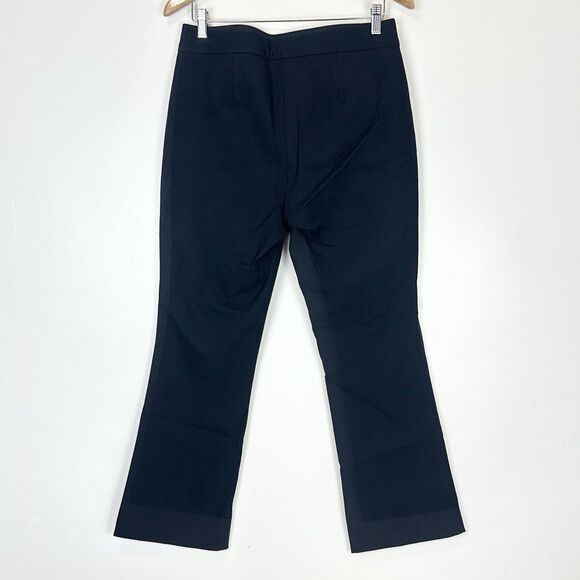 Derek Lam Crosby Robertson Crop Flare Capsule HR Trousers Blue Tailored Pants - Picture 8 of 13
